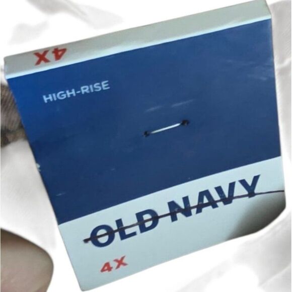 Old Navy High Rise Paper Bag Tie Waist Casual Pants Womens Size 4X Brown - Picture 5 of 8